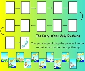 The Ugly Duckling, children's stories, EYFS, KS1, IPC, topic resources ,free resources, SEN, foundation stage, early years, powerpoints, recount frame, interactive, key stage 1, year 1, worksheets, labels, games, Early Years Foundation Stage
