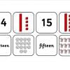 00000Number matching Game 10 to 21d