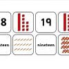 00000Number matching Game 10 to 21f
