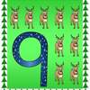 reindeer numbers 9